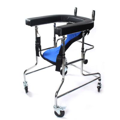 China Rehabilitation walking assistant walker for children/adults, cerebral palsy hemiplegia patients rehabilitation training walking aid for handicapped. for sale