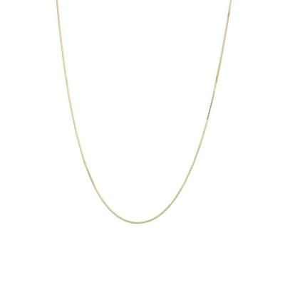 China Young Fashion 2022 New Popular Box Of Sterling Silver 925 Gold Silver Chain Accessory Plating Necklace for sale