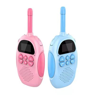 China Outdoor Walkie Talkie For Kids 22 Channel 2 Pack Kids 3 KM Range Rechargeable Walkie Talkies For Kids for sale