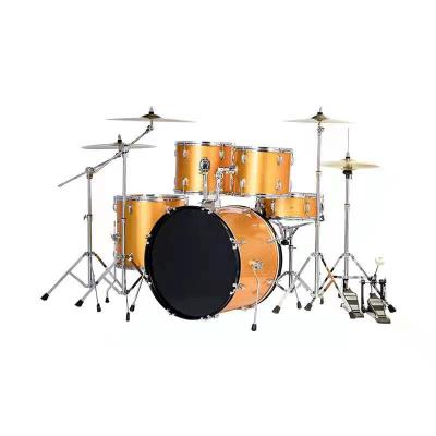 China Professional Use Musical Hot Selling Musical Instruments With Stand Wholesale Adult Kids Drum Set For Beginner for sale