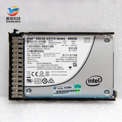 China Server HPE 804593-B21 805364-001 G8 G9 G10 480G 6G 2.5inch SATA RI SC SSD for sale