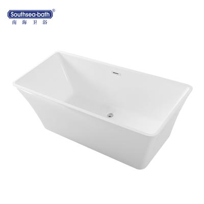 China Fashionable Acrylic Durable Bathtubs Freestanding White Bathtub Te koop