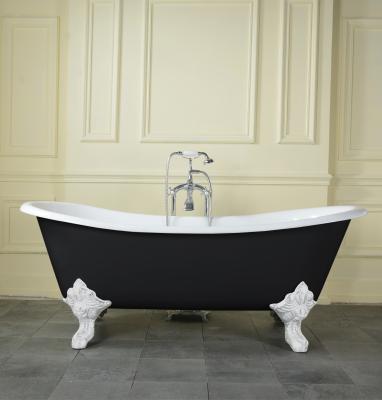 China Hot Sale Bathroom Slipper Freestanding Cast Iron Bathtub with Antique Clawfoot Cast Iron Bathtubs for sale