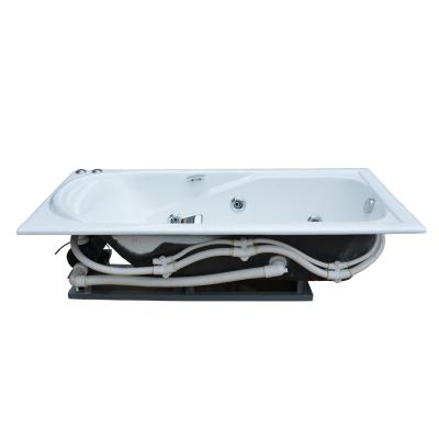 China Embedded Bathtub Malaysia Spa And Whirlpool Cast Iron Bathtub for sale