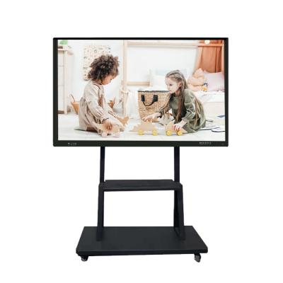 China Self-service business 65 inch touch screen nano interactive whiteboard smart blackboard for kids teaching for sale