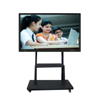 China Self-service business manufacture 65 inch interactive multi touch screen classroom iboard smart apartment for school teaching for sale