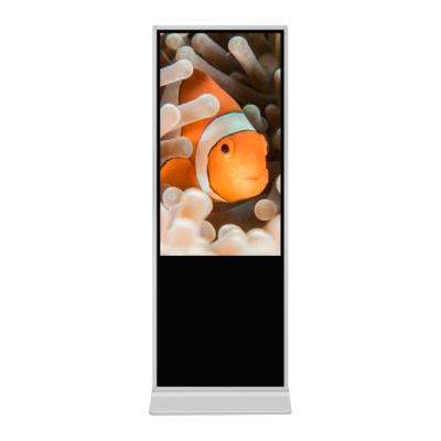 China Factory Direct Sale Indoor LCD Touch Display Floor Stand Advertising Screen for sale