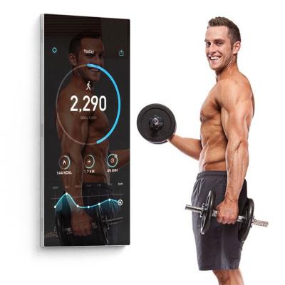 China Hot 43 inch 2022 fitness lcd interactive smart touch mirror android factory custom 43 inch for sale