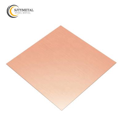 China Field Purple Copper Grounding Plates Copper Plate Sticker Copper Plate Electronic Sticker for sale