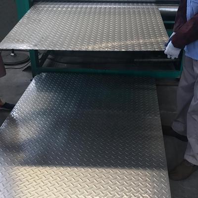 China Container Plate Checker Plate Standard Steel Checker Plate Grating Cover 4mm Steel Checker Plate Weight 5052 for sale