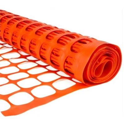 China Chile Standard 45M Orange Construction Fence Orange Mesh Safety Fence for sale