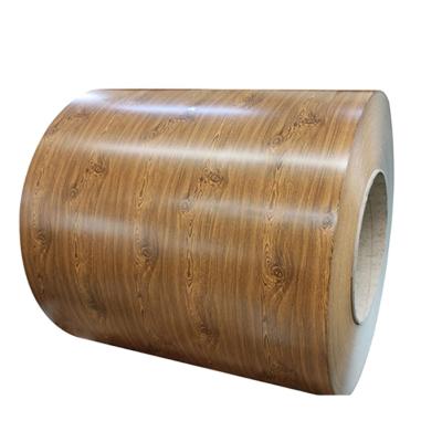 China Building Materials 0.15mm Wooden Painted Ppgi Sgcd1 Sgcd2 Sgcd3 Galvanized Coloring Coated Steel Coils Made In China Factory for sale