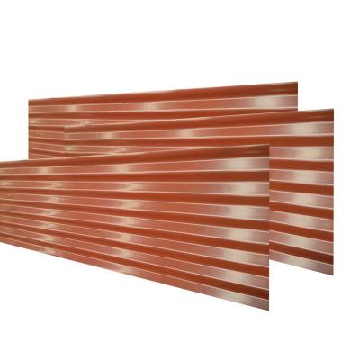 China Building Materials Factory Customized Color Coated Metal IR Galvanized Corrugated Roof Sheet Steel Sheet GI for sale