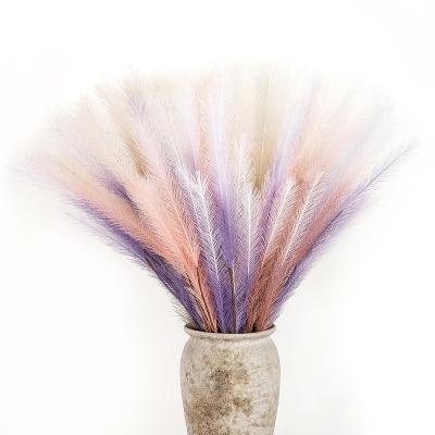 China Real Touch Silk Flower Artificial Flower Decoration Attractive Design Feathery Bunches For Sale for sale