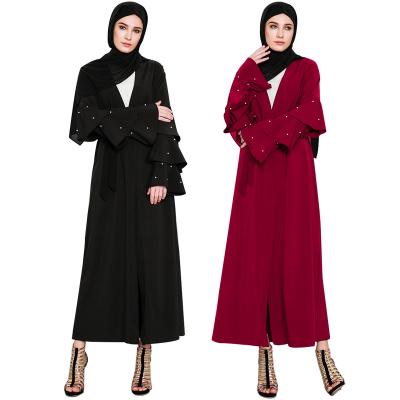 China Modest Muslimah Styling Hot New Style Manufacturer Turkish Women's Abaya Costume Girl Kaftan Islamic Dress 2021 for sale