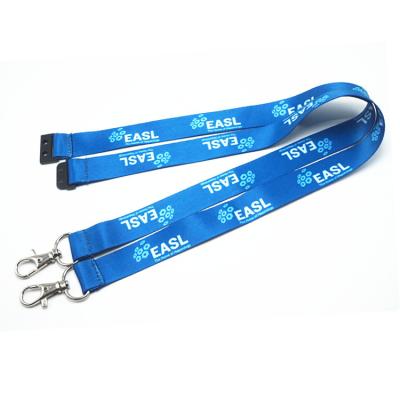 China 2.0cm polyester safety strap lanyard Dye-sublimated lanyards or full-color lanyards breakaway lanyard for sale