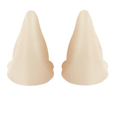 China Invisible Nude Strapless Adhesive Breast Lift Nipple Cover Form Wear For Women Instant Lift Up Invisible Bra Customized Boob Tape for sale