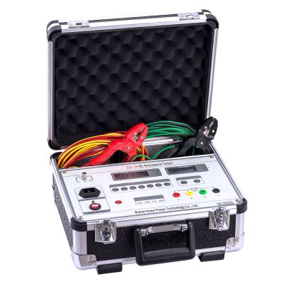 China Handheld Electrics DC Resistance Test Set Transformer Ohm Meter Transformer Winding Resistance Tester for sale