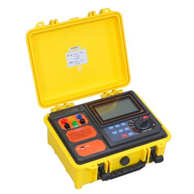 China Simple Portable High Accuracy Ground Resistance Ground Resistance Earth Operation Tool Test Equipment Electrical Measurement Tester Price For Sale for sale