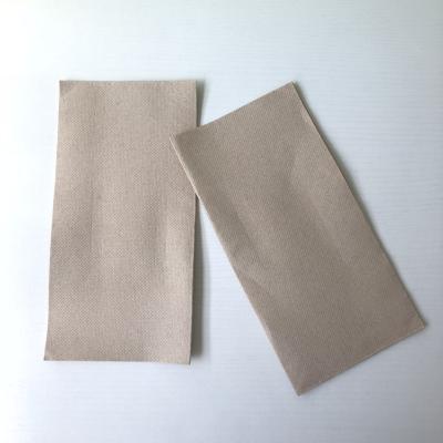 China Soft Best Price Premium Quilted 1/8 Times Recycled Kraft Napkin Dinner 2ply Paper Towel for sale