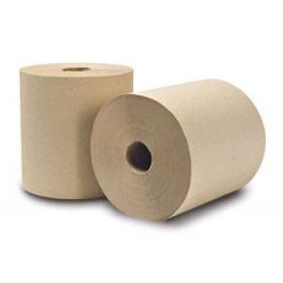 China High Absorptivity Disposable Kraft Paper Towel Roll Eco - Friendly for sale