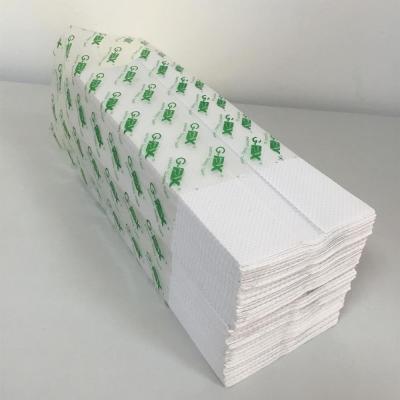 China Wholesale High Quality Eco-friendly C Fold Paper Blank Hand Towels for sale