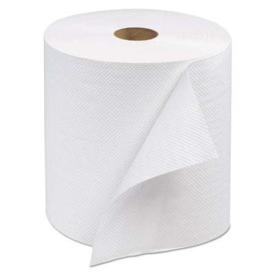 China High Absorbency 1Ply Ultra Soft And Absorbent Commercial Bathroom Hardwound Roll Hand Paper Towel for sale