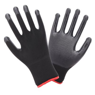 China Flexible Working Gloves For Women And Men Gardening Gloves Nylon Nitrile Coated Household Gloves for sale