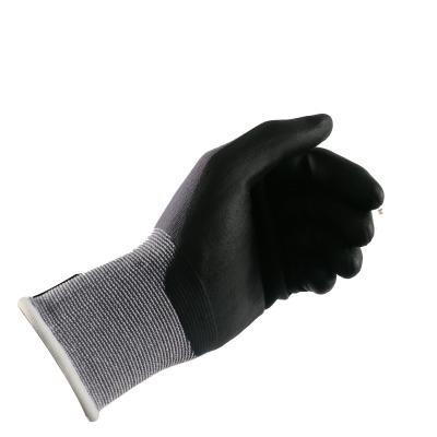 China Lightweight Palm Coated Nylon Spandex Gloves Micro Nitrile Gloves Garden Work Gloves for sale