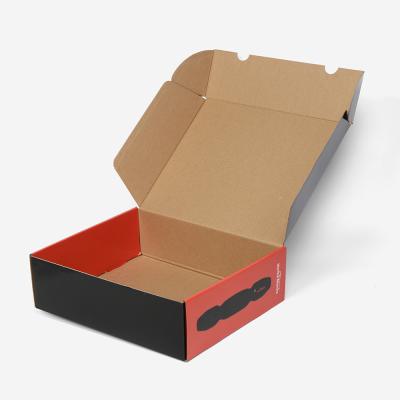 China Custom Packaging Recyclable Wholesale Printing Mixed Color Mailer Corrugated To Carton Electronic Product Paper Box Packaging for sale