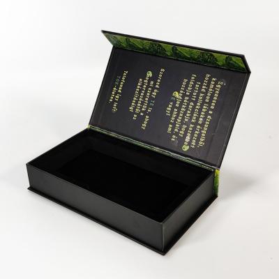 China Handmade Custom Printing Product Game Box Packaging E-Book Form Magnetic Gift Box With Sponge Insert for sale