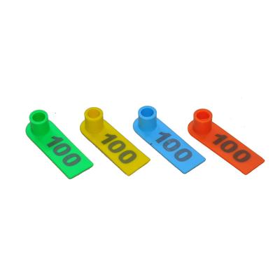 中国 high quality rfid cattle ear tag cattle farms animal ear tag 販売のため