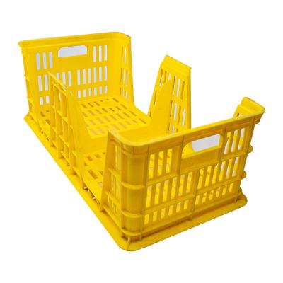 China Plastic Mesh Egg Crates Egg Carrier Box Chicken Egg Transport Box for sale