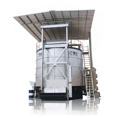 China Stainless Steel Organic Fertilizer Fermentation Tank Cow Fertilizer Fermenter Chicken Fertilizer Fermenter for sale