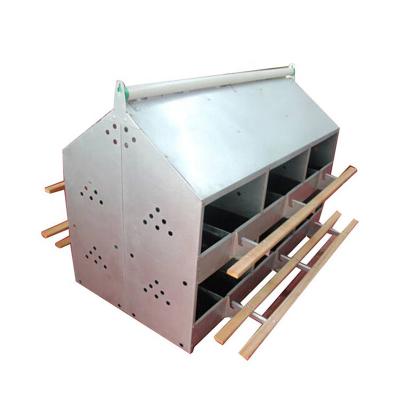 China Gathering egg poultry nesting box farm poultry equipment for sale quail nesting boxes en venta