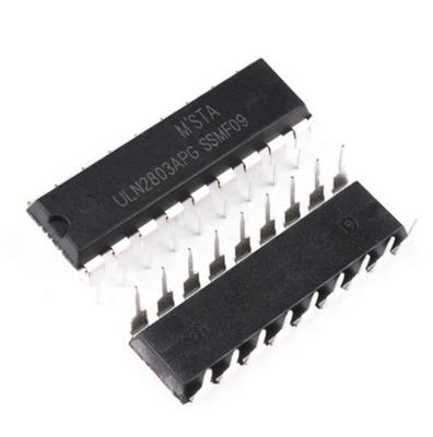 China New standard original DIP-18 transistor IC chip ULN2803 ULN2803APG IC integrated chips for sale