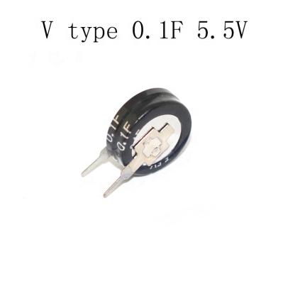 China New Farad Capacitor Double Layer Capacitor V Standard Original Type 0.1f 5.5V for sale