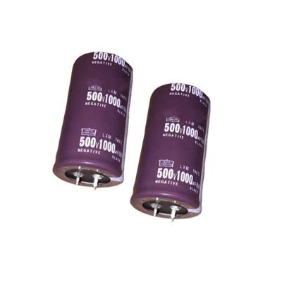 China Household Appliances Electrolytic Capacitor Price 500V 1000uF 35*60mm Capacitor for sale