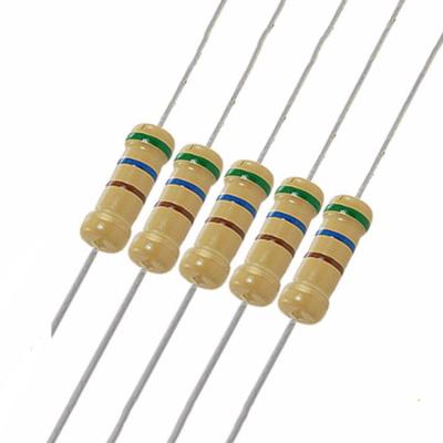 China Straight Power Lighting CP Resistor Carbon Fixed Film Resistor Wire 5% Tolerance CU Wire Carbon Film Resistor for sale