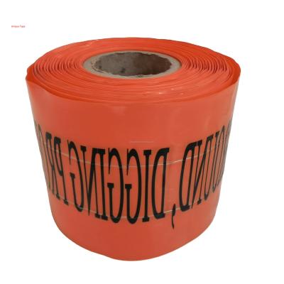 China Warning For Ground And Underground Stainless Steel Wire Detectable Trench Tape for sale