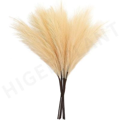 China Artificial Decoration Faux Pampass Grass Decoration Flowers Dried Natural Pink Pampas Grass For Home Decoration for sale