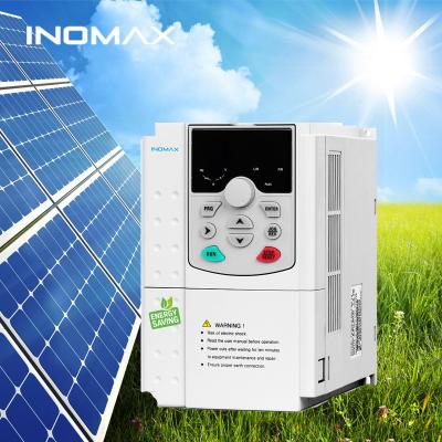 China INOMAX Solar Pump Inverter Soft Stop Overload Protection Easy Installation for sale