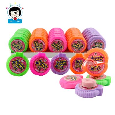 China Factory wholesale direct multicolor fruity flavor bun bubble gum ball bubble gum candy bun for sale