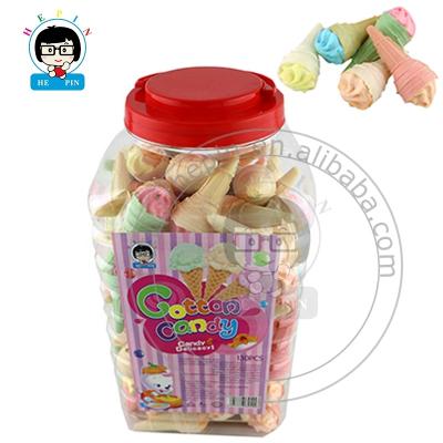 China Natural Fruit Sugar Marshmallow In Ice Cream Shape Jar for sale