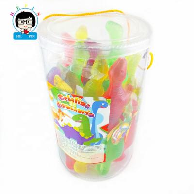 China Natural Hot Selling Sweet Fruity Flavor Dinosaur Animal Shape Jelly For Kid for sale