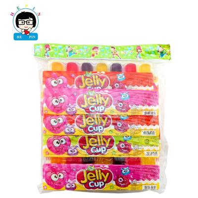 China Wholesale OEM Normal Order 12Pcs Mini Mixed Fruity Flavor Jelly Pudding Candy Cup For Kids for sale