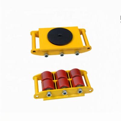 China Tools 9 Ton Machinery Trolley Small Heavy Lifting Roller Skates Trolley for sale