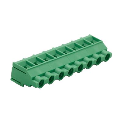 China PA66 PCB Screw Terminal Block HW635V Pitch 6.35mm for sale