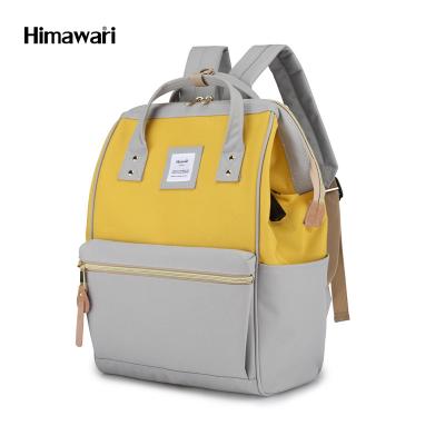 China With USB yellow mix grey hot selling on Amazon school bag for sale