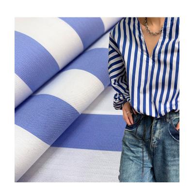 China Striped Stretch Classic Fabric Cotton Nylon Fabric Stretch For Garment for sale